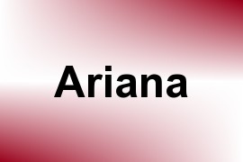 Ariana name image