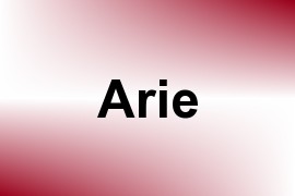 Arie name image