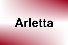 Arletta name image