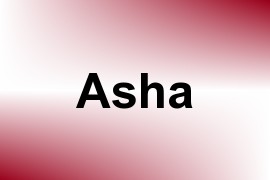 Asha name image