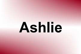 Ashlie name image