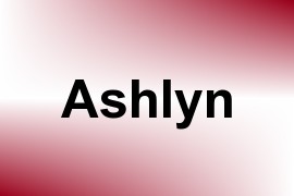 Ashlyn name image