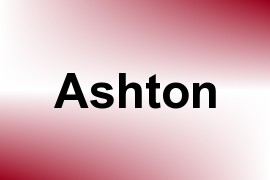 Ashton name image