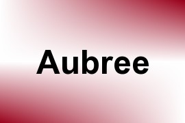 Aubree name image