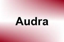 Audra name image