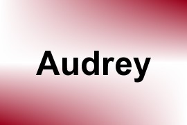 Audrey name image