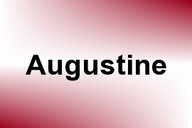 Augustine name image