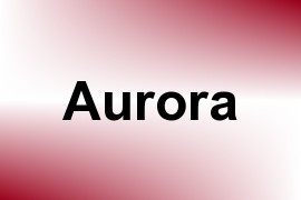 Aurora name image