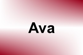 Ava name image