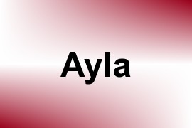 Ayla name image