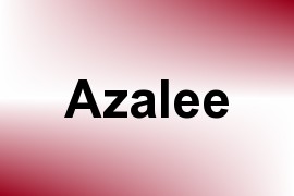 Azalee name image