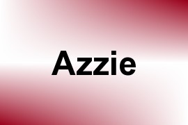 Azzie name image