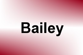 Bailey name image