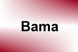 Bama name image