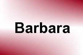 Barbara name image