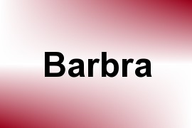 Barbra name image