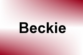 Beckie name image