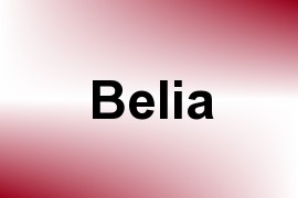 Belia name image