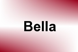 Bella name image