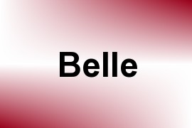 Belle name image