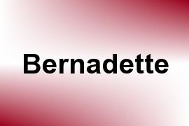 Bernadette name image