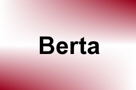 Berta name image