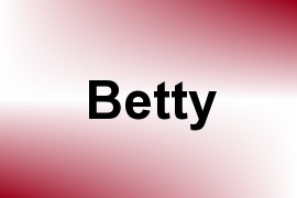 Betty name image