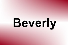 Beverly name image