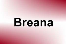 Breana name image