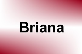 Briana name image