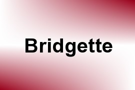 Bridgette name image