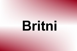 Britni name image