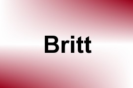 Britt name image