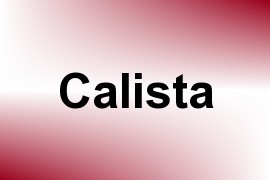 Calista name image