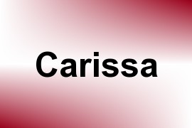 Carissa name image
