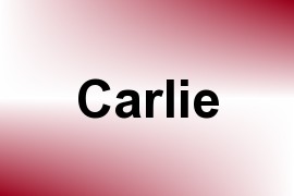 Carlie name image