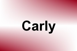 Carly name image