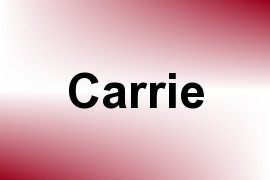 Carrie name image