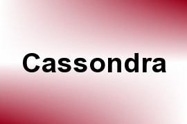 Cassondra name image
