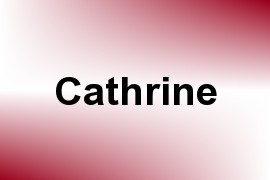 Cathrine name image