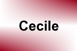 Cecile name image