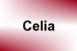 Celia name image