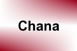 Chana name image