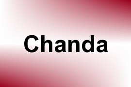 Chanda name image