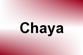 Chaya name image