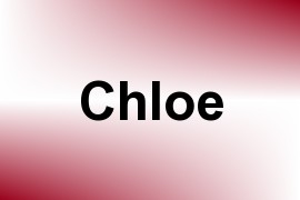 Chloe name image