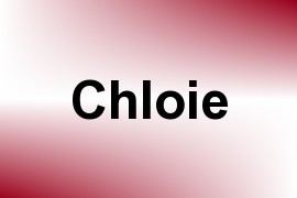 Chloie name image