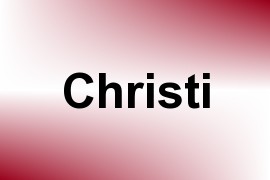 Christi name image