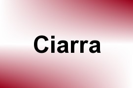 Ciarra name image