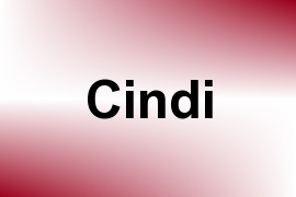 Cindi name image